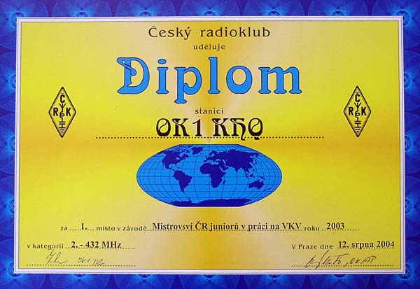 Diplom 430 MHz